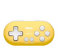 8BitDo Zero 2 Bluetooth Gamepad Mini Controller - Yellow RET00221 - 1106093 - zdjęcie 1